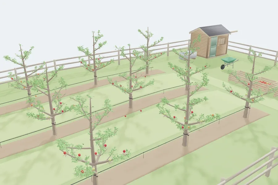 Robotic Apple Orchard